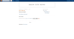 Desktop Screenshot of brewcitynews.blogspot.com