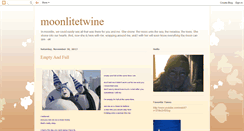 Desktop Screenshot of moonlitetwine.blogspot.com