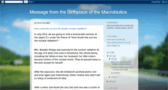 Desktop Screenshot of macrobiotique-center-english.blogspot.com