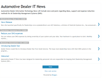 Tablet Screenshot of dealer-itnews.blogspot.com