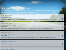 Tablet Screenshot of best-buy-kids-bike-and-trike.blogspot.com