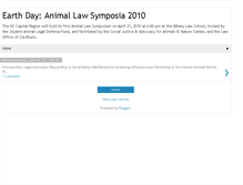 Tablet Screenshot of albanyanimallaw.blogspot.com