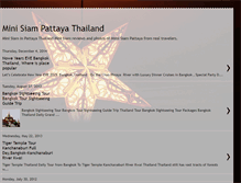 Tablet Screenshot of minisiampattayathailand.blogspot.com