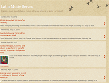 Tablet Screenshot of latinmusicserves.blogspot.com