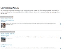 Tablet Screenshot of commercialwatch.blogspot.com