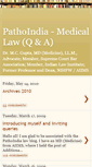 Mobile Screenshot of pathoindiamedlaw.blogspot.com