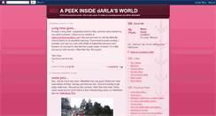 Desktop Screenshot of darlasworld.blogspot.com