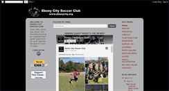 Desktop Screenshot of ebonycitysoccer.blogspot.com