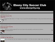 Tablet Screenshot of ebonycitysoccer.blogspot.com