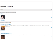 Tablet Screenshot of londontourism.blogspot.com