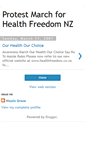 Mobile Screenshot of nzhealthfreedom.blogspot.com