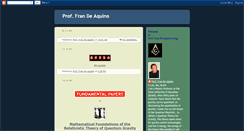 Desktop Screenshot of frandeaquino.blogspot.com