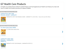 Tablet Screenshot of g7healthcareproducts.blogspot.com