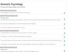 Tablet Screenshot of domesticpsychology.blogspot.com