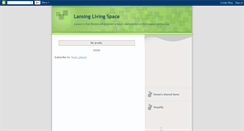 Desktop Screenshot of lansinglivingspace.blogspot.com