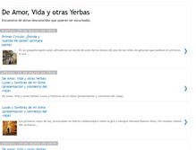 Tablet Screenshot of deamorvidayotrasyerbas.blogspot.com