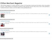 Tablet Screenshot of cliftonmerchantmagazine.blogspot.com