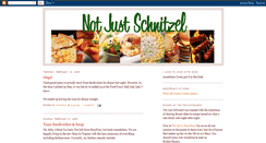 Desktop Screenshot of notjustschnitzel.blogspot.com