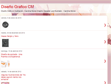 Tablet Screenshot of disenografico-cm.blogspot.com