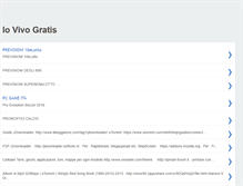 Tablet Screenshot of iovivogratis.blogspot.com