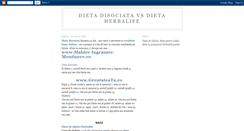 Desktop Screenshot of dieta-disociata-dieta-herbalife.blogspot.com