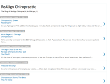 Tablet Screenshot of chicagochiro.blogspot.com