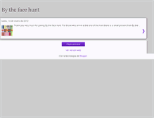 Tablet Screenshot of bythefacehunt.blogspot.com