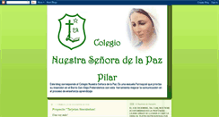 Desktop Screenshot of colegiontrasradelapaz.blogspot.com