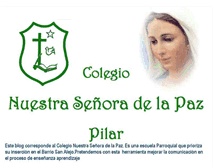 Tablet Screenshot of colegiontrasradelapaz.blogspot.com