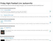 Tablet Screenshot of fridaynightfootballlivejacksonville.blogspot.com