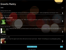 Tablet Screenshot of grawlixpoetry.blogspot.com