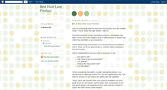 Desktop Screenshot of best--hair--loss--product.blogspot.com