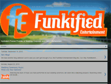 Tablet Screenshot of funkifiedentertainment.blogspot.com