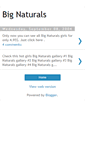 Mobile Screenshot of bignaturals.blogspot.com