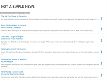 Tablet Screenshot of notsimplenews.blogspot.com