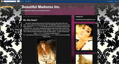 Desktop Screenshot of beautifulmadnessinc.blogspot.com