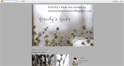 Desktop Screenshot of frenchyfinds.blogspot.com