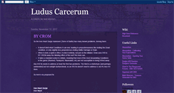 Desktop Screenshot of luduscarcerum.blogspot.com