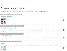 Tablet Screenshot of estamoscriando.blogspot.com