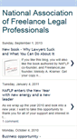 Mobile Screenshot of freelancelegalprofessionals.blogspot.com