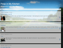 Tablet Screenshot of poopinmykitchen.blogspot.com