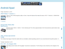 Tablet Screenshot of android-apad.blogspot.com