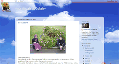 Desktop Screenshot of ilanahabdullah.blogspot.com
