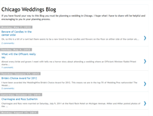 Tablet Screenshot of chicagoweddingsblog.blogspot.com