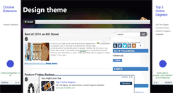 Desktop Screenshot of designthemeinfo.blogspot.com