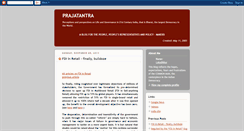 Desktop Screenshot of prajatantra.blogspot.com