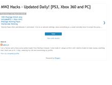 Tablet Screenshot of mw2-hack.blogspot.com
