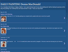 Tablet Screenshot of donnasartblog.blogspot.com