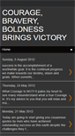 Mobile Screenshot of howtobuildcourage.blogspot.com