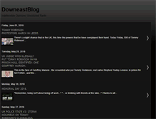 Tablet Screenshot of downeastblog.blogspot.com